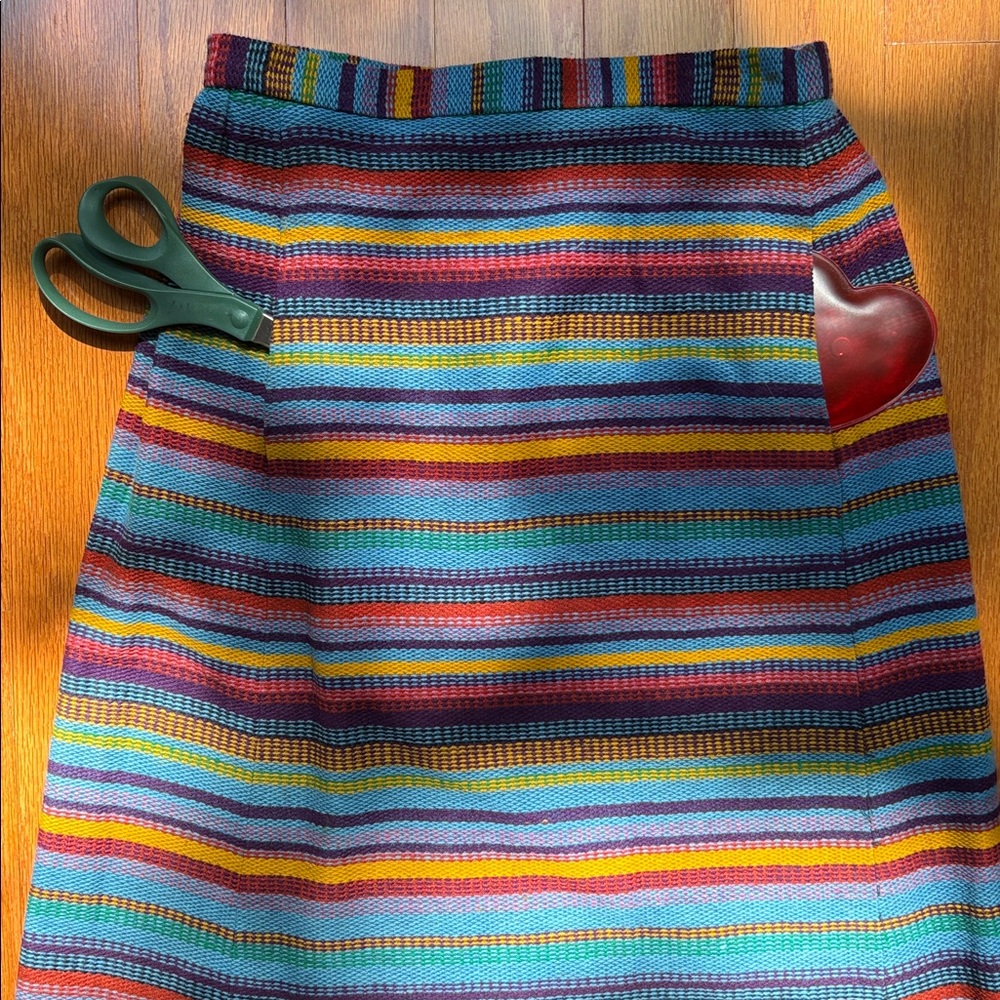 Cinco de Mayo vintage 60’s crop top and maxi skirt - Picture 4 of 12